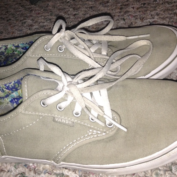 Army green vans