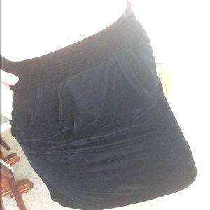 GAP Skirts - GAP black velvet mini GAP Skirts - GAP black velvet mini