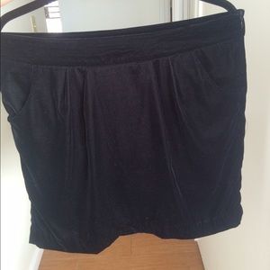 GAP Skirts - GAP black velvet mini GAP Skirts - GAP black velvet mini