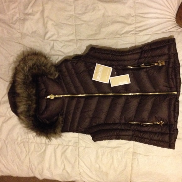 Brown Micheal Kors vest