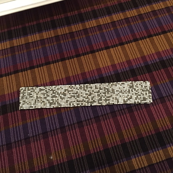 Beaded stretchy waist belt