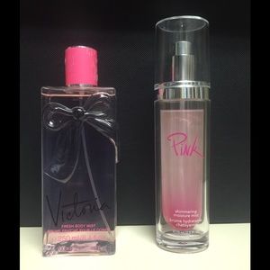 Victoria Fresh Body Mist & Pink Shimmer Mist