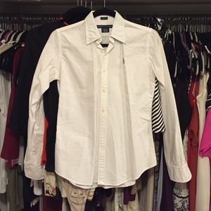 Ralph Lauren women's slim fit button down