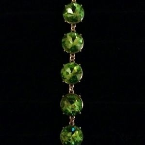 Light Green Crystal Bracelet