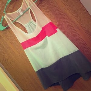 Colorblock Tank Size Medium!!