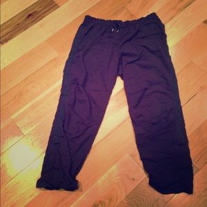 Calvin Klein jogger style navy blue pants