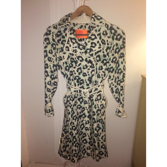 MCM Double Breasted Trench Coat with belt