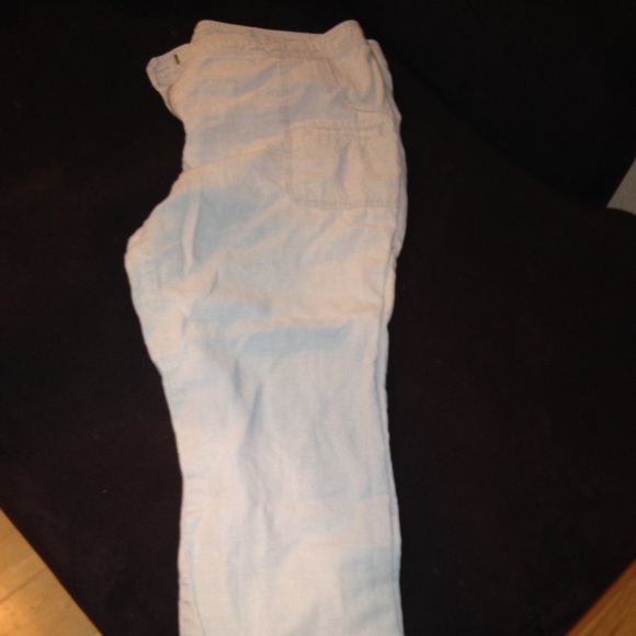 New York & Co light gray cropped pant