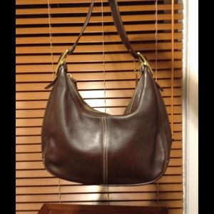 Leather Brown Coach Purse
