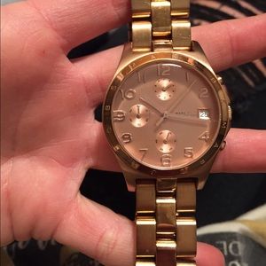 Marc by Marc Jacobs Rose Gold Watch