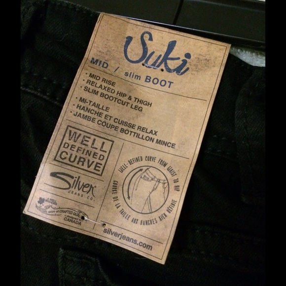 SILVER SUKI MID/SLIM BOOT JEANS