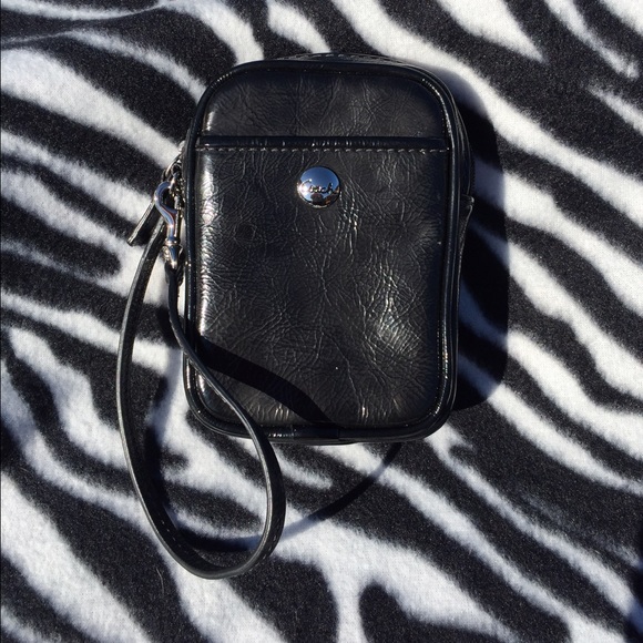 Coach wallet cell phone case wristlet