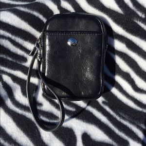 Coach wallet cell phone case wristlet