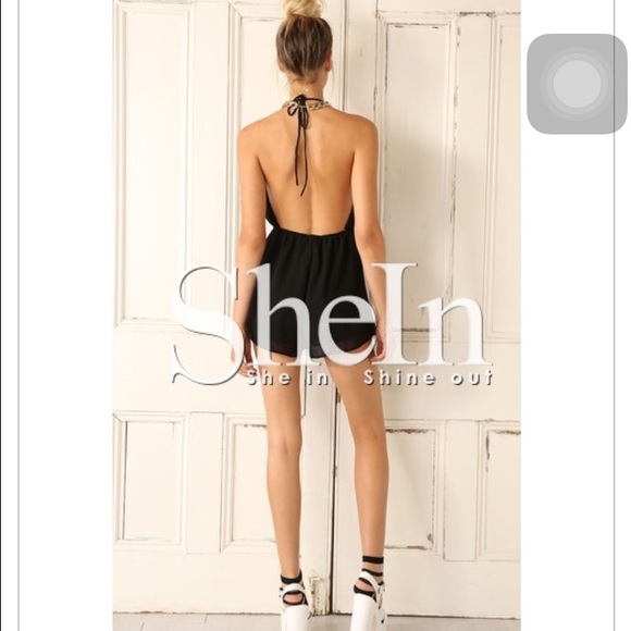 Backless jumpsuit