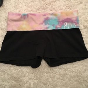 PINK Victoria's Secret Yoga Shorts! Adorable!