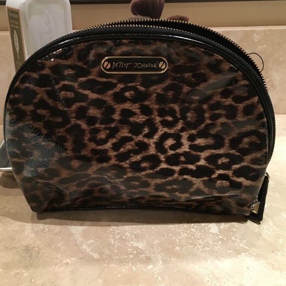 Betsey Johnson makeup bag