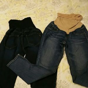 Jessica Simpson maternity jeans
