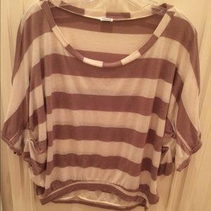 Striped Splendid cotton blouse