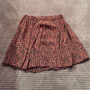 PINK FLOWER BRANDY MELVILLE SKIRT