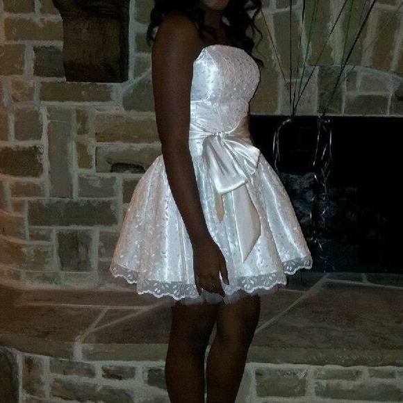 Strapless Jessica McClintock Dress