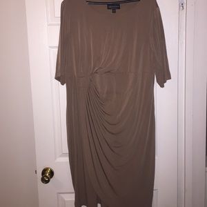 Faux wrap dress