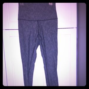 High waisted lu lu lemon speed tight leggings