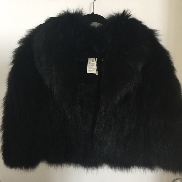 Jackets & Blazers - Luxury fox fur coat short