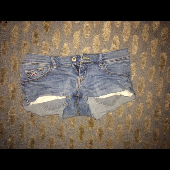 Hollister cutoff shorts