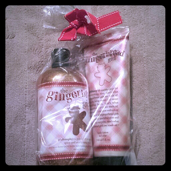 Gingerbread girl gift set