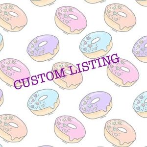 CUSTOM LISTING For AJPIZZLE