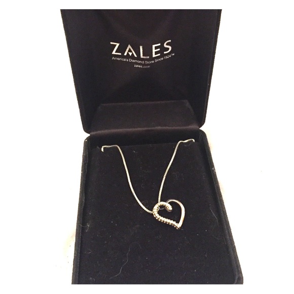 Zales Diamond Heart Necklace