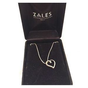 Zales Diamond Heart Necklace
