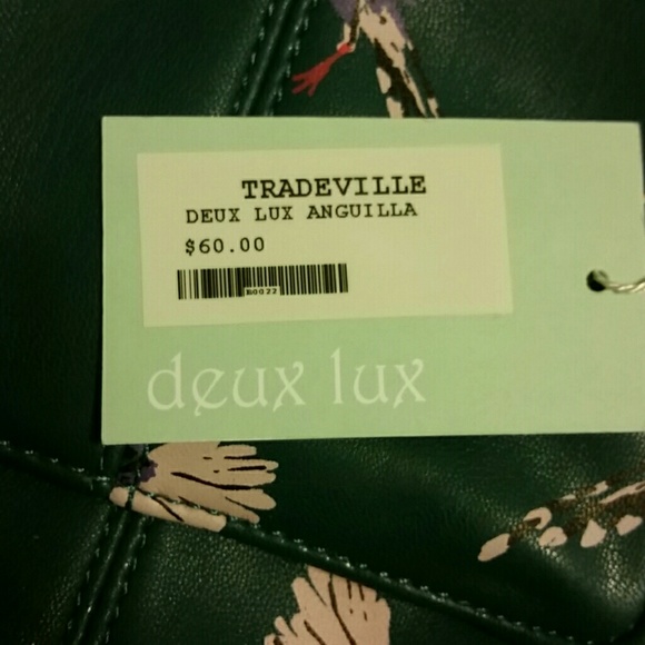 Deux Lux Teal bird purse - Picture 2 of 4