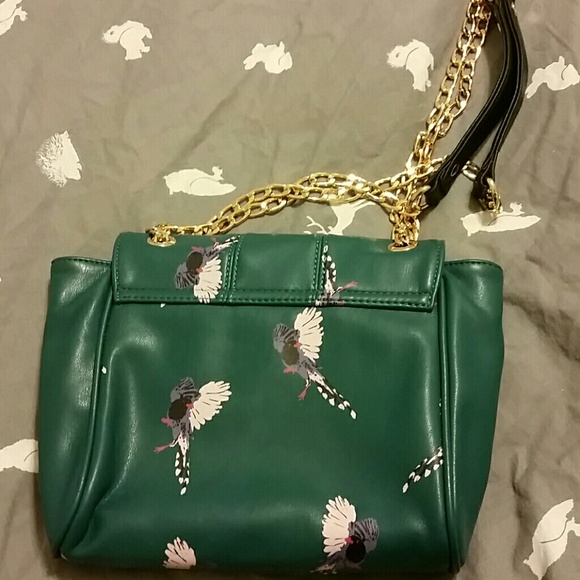Deux Lux Teal bird purse - Picture 3 of 4