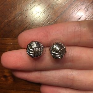 Silver Yarn Kate Spade Studs