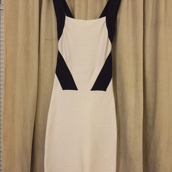 Bebe Bandeau Mini Dress