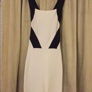 Bebe Bandeau Mini Dress
