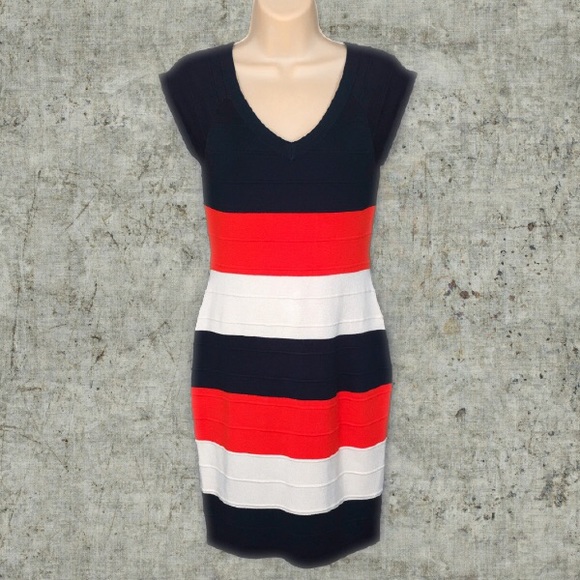 Pink Rose Knit Pullover Dress