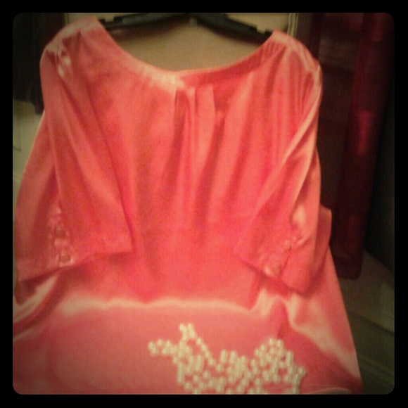 Beautiful  Silk Type Blouse