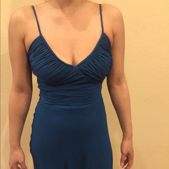 BCBG Braided Strap Dress