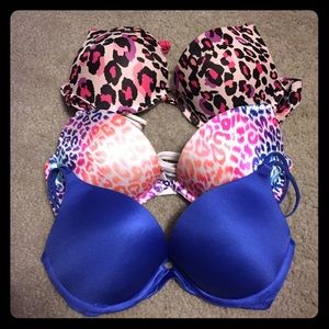 Victoria's Secret bra bundle 34b push up