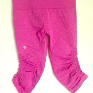 Pink/magenta in the flow lululemon size 6