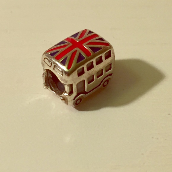 Pandora London bus bracelet charm