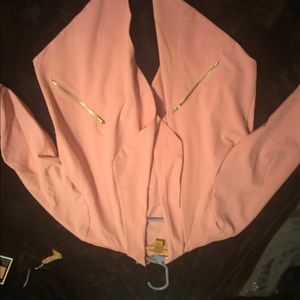 Pink blazer