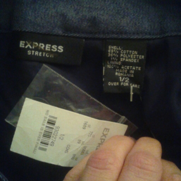 Express Jean skirt - Picture 3 of 3