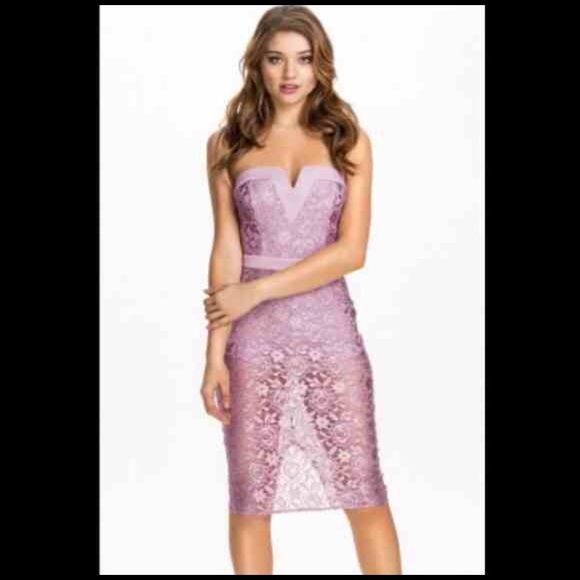 New Lace Midi Dress