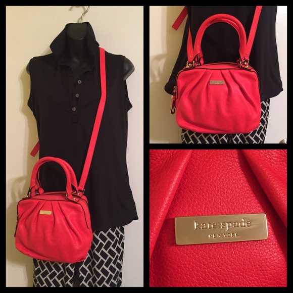 NWT Kate Spade Coral Bag