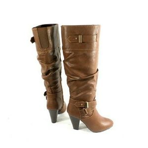 Rampage Eliven Cognac Slouch Boots