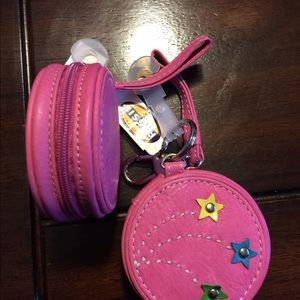 2 Fossil coin Purse/ key fob