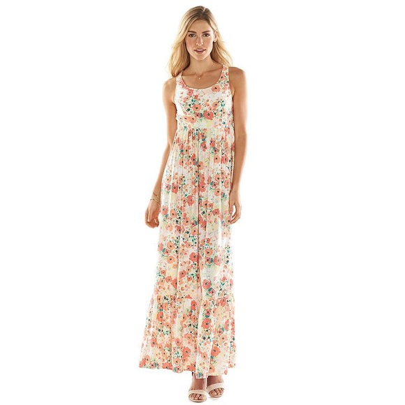 Lc Lauren Conrad Crochet Maxi